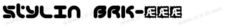Stylin BRK字体转换